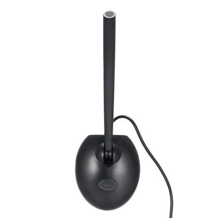 A Reliable Microphone for Daily Home Office Meetings and Calls - slim USB desktop mic with wired base for clear voice in virtual meetings