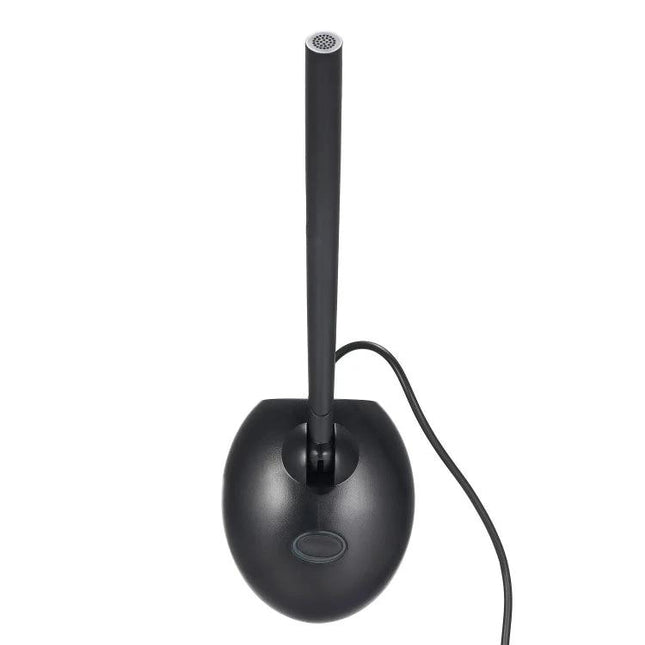 A Reliable Microphone for Daily Home Office Meetings and Calls - slim USB desktop mic with wired base for clear voice in virtual meetings