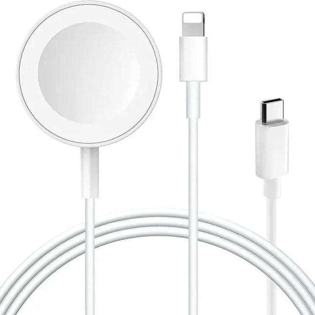 Magnetic 2-in-1 Charging Cable 1.2m for Apple Watch iPhone