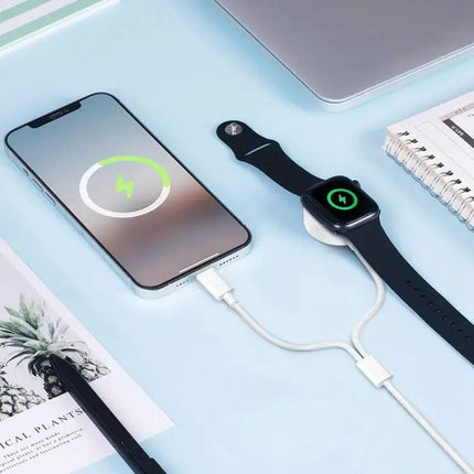 Magnetic 2-in-1 Charging Cable 1.2m for Apple Watch iPhone