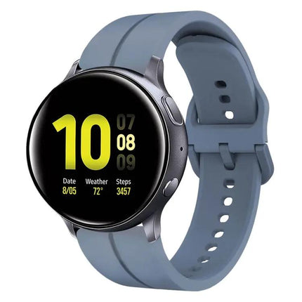 20mm Silicone Watch Band For Samsung Watch Active2 40/44mm