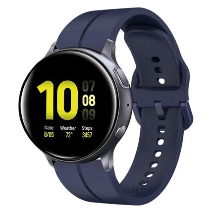 20mm Silicone Watch Band For Samsung Watch Active2 40/44mm