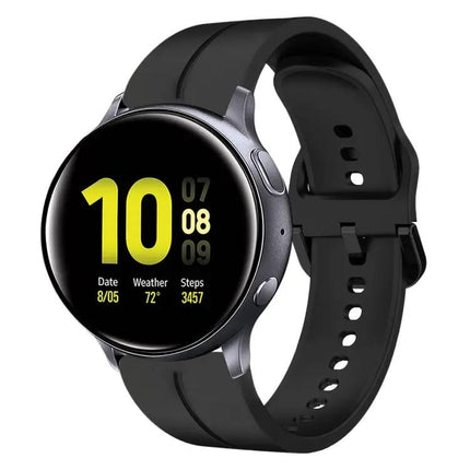 20mm Silicone Watch Band For Samsung Watch Active2 40/44mm