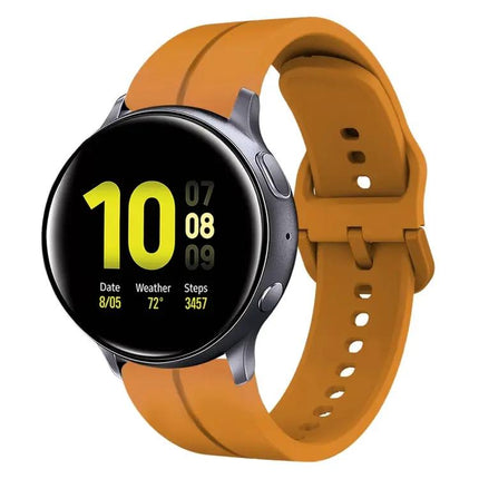 20mm Silicone Watch Band For Samsung Watch Active2 40/44mm