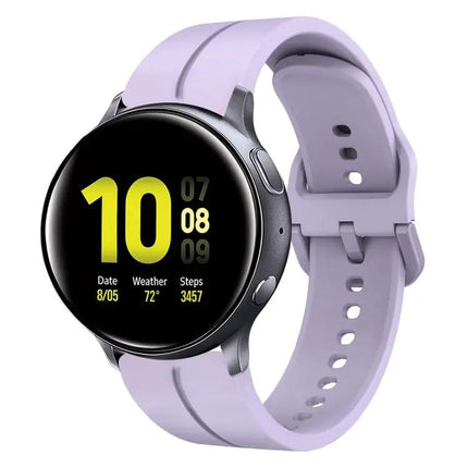 20mm Silicone Watch Band For Samsung Watch Active2 40/44mm