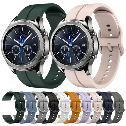 22mm Silicone Loop Watch Band Quick For Samsung Gear S3