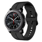 For Samsung Gear S3 Frontier / Black