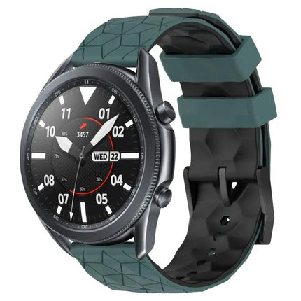 22mm Football Silicone Band For Galaxy Watch 45/46mm