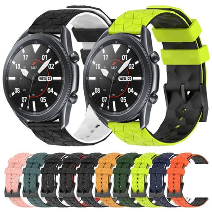 22mm Football Silicone Band For Galaxy Watch 45/46mm