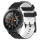 For Samsung Galaxy Watch 46mm / Black+White