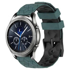 For Samsung Gear S3 Classic / Olive Green + Black