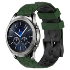 For Samsung Gear S3 Classic / Armygreen+Black