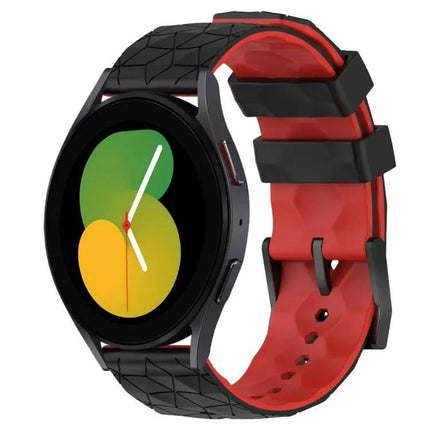 20mm Silicone Football Two-Tone Band Fits Galaxy 40/44mm