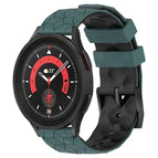 For Samsung Galaxy Watch 5 Pro 45mm / Olive Green + Black