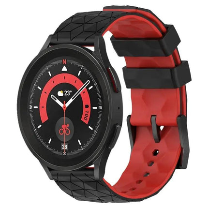 20mm Football Two Tone Silicone Band for Galaxy Watch