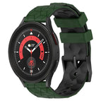 For Samsung Galaxy Watch 5 Pro 45mm / Armygreen+Black