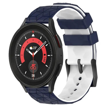 20mm Football Two Tone Silicone Band for Galaxy Watch