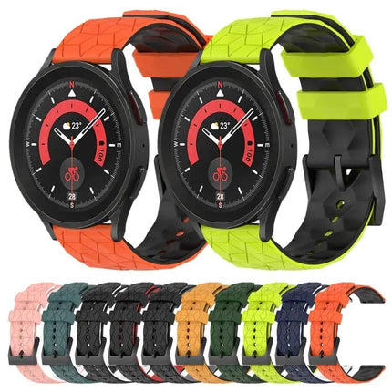 20mm Football Two Tone Silicone Band for Galaxy Watch