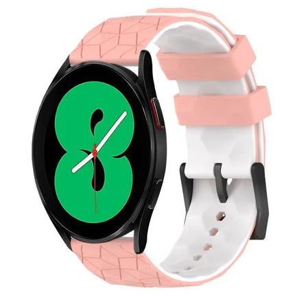 20mm Football Two Tone Silicone Band for Galaxy Watch