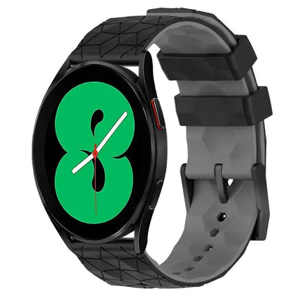 20mm Football Two Tone Silicone Band for Galaxy Watch