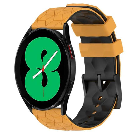 20mm Football Two Tone Silicone Band for Galaxy Watch