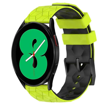 20mm Football Two Tone Silicone Band for Galaxy Watch