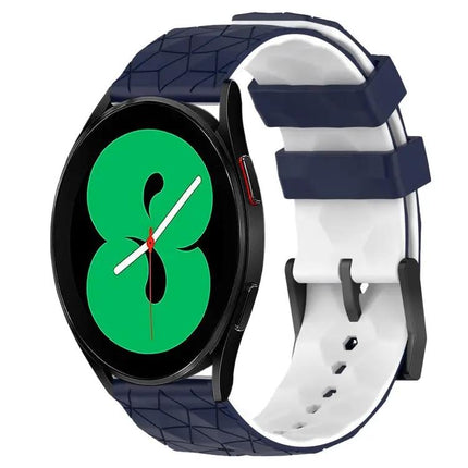 20mm Football Two Tone Silicone Band for Galaxy Watch