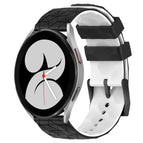 For Samsung Galaxy Watch 4 40mm / Black+White
