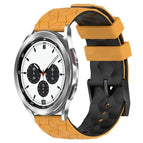 For Samsung  Galaxy Watch 4 Classic 42mm / Yellow+Black