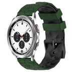 For Samsung  Galaxy Watch 4 Classic 42mm / Armygreen+Black