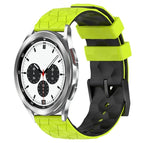 For Samsung  Galaxy Watch 4 Classic 42mm / Lime Green + Black