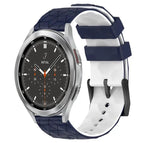 For Samsung  Galaxy Watch 4 Classic 46mm / Midnight Blue + White