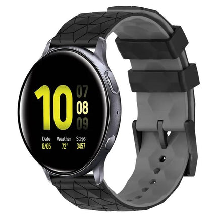 20mm Two-Tone Football Silicone Band For Galaxy 42/44mm