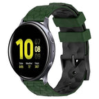 For Samsung Galaxy Watch Active 2 44mm / Armygreen+Black