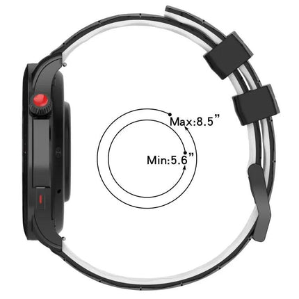 20mm Two-Tone Football Silicone Band For Galaxy 42/44mm