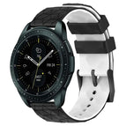 For Samsung Galaxy Watch 42mm / Black+White