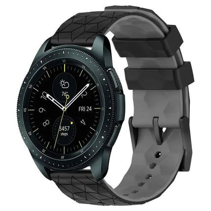 20mm Two-Tone Football Silicone Band For Galaxy 42/44mm
