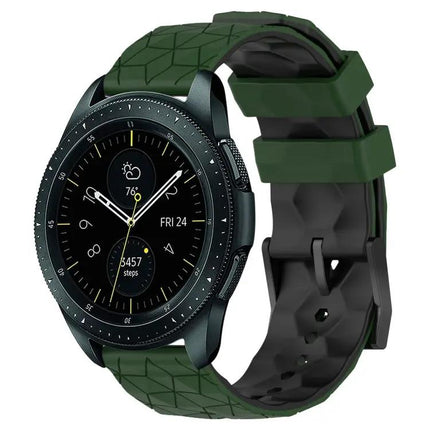 20mm Two-Tone Football Silicone Band For Galaxy 42/44mm