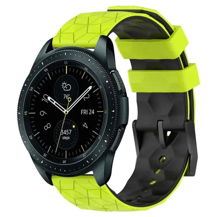 20mm Two-Tone Football Silicone Band For Galaxy 42/44mm