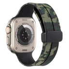 For Apple Watch Ultra 49mm / Camouflage Army Green
