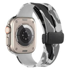 For Apple Watch Ultra 49mm / Camouflage Light Grey
