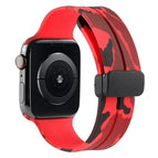 For Apple Watch Series 8&7 41mm / Camouflage Red