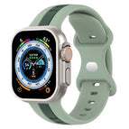 For Apple Watch Ultra 49mm / Light Green+Green