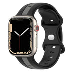 For Apple Watch Series 8&7 41mm / Black+Grey