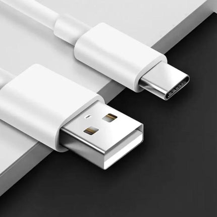 Practical USB-C Cable for Everyday Device Charging and Transfers - white USB-A to USB-C cable, 1–2m, supports 120W charging and fast data transfer