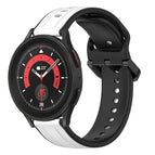 For Samsung Galaxy Watch 5 Pro 45mm / White+Black