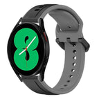 For Samsung Galaxy Watch 4 44mm / Black+Grey