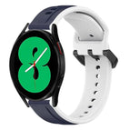 For Samsung Galaxy Watch 4 44mm / Midnight Blue + White
