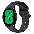 For Samsung Galaxy Watch 4 44mm / Midnight Blue + Black