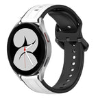 For Samsung Galaxy Watch 4 40mm / White+Black